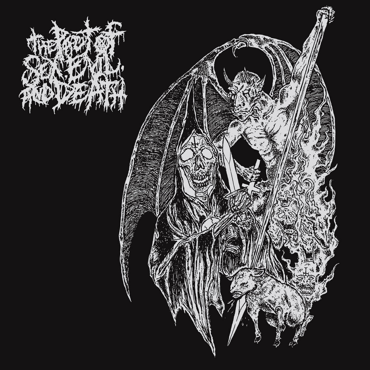 SEX MESSIAH / EVIL / IMMORTAL DEATH - THE PACT OF SEX, EVIL, AND DEATH