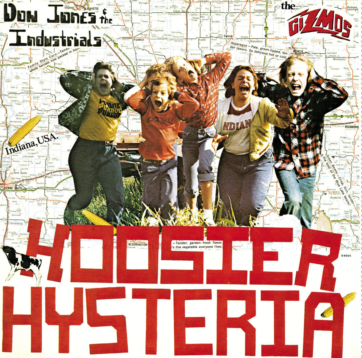 DOW JONES & THE INDUSTRIALS / THE GIZMOS - HOOSIER HYSTERIA
