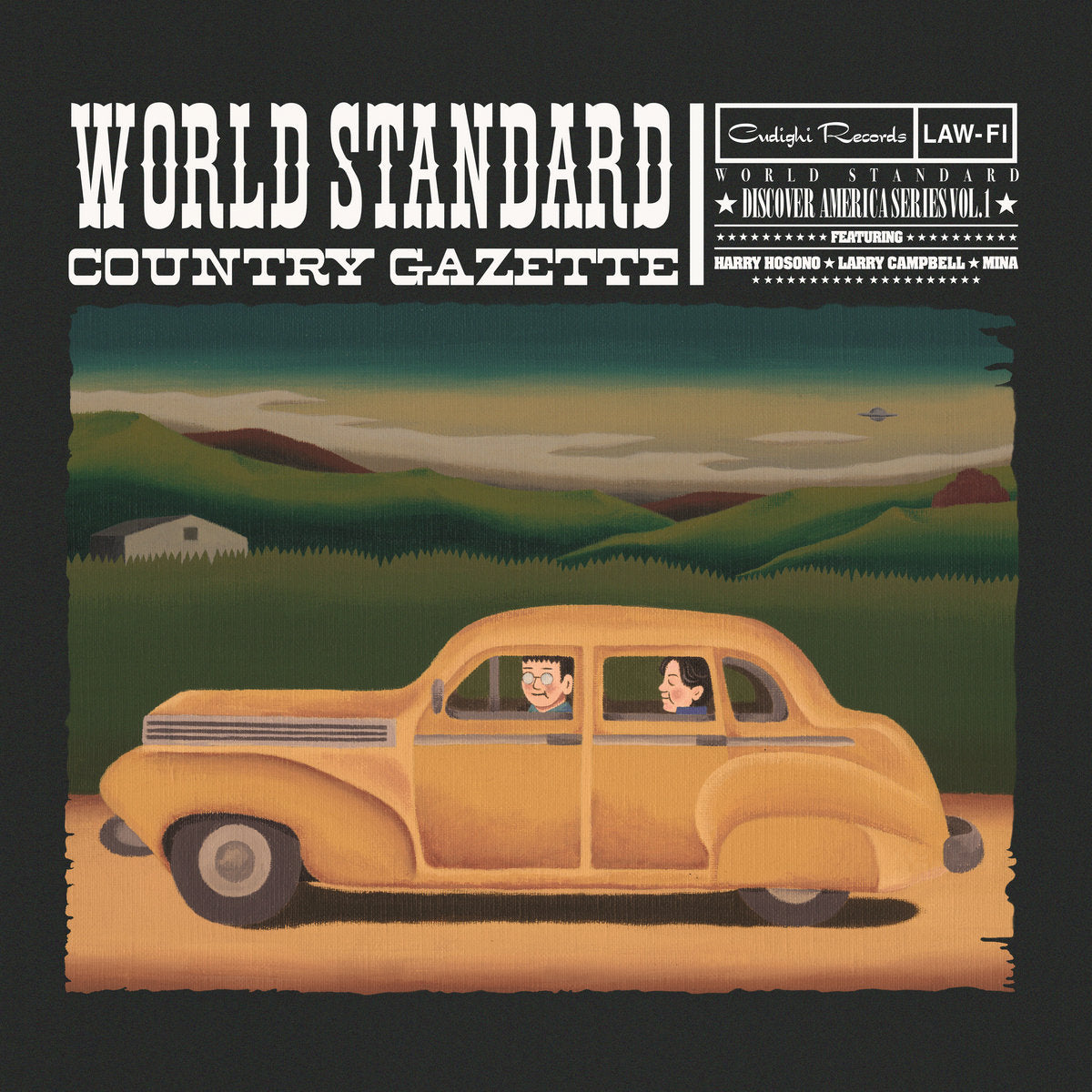 WORLD STANDARD - COUNTRY GAZETTE Vinyl 2xLP