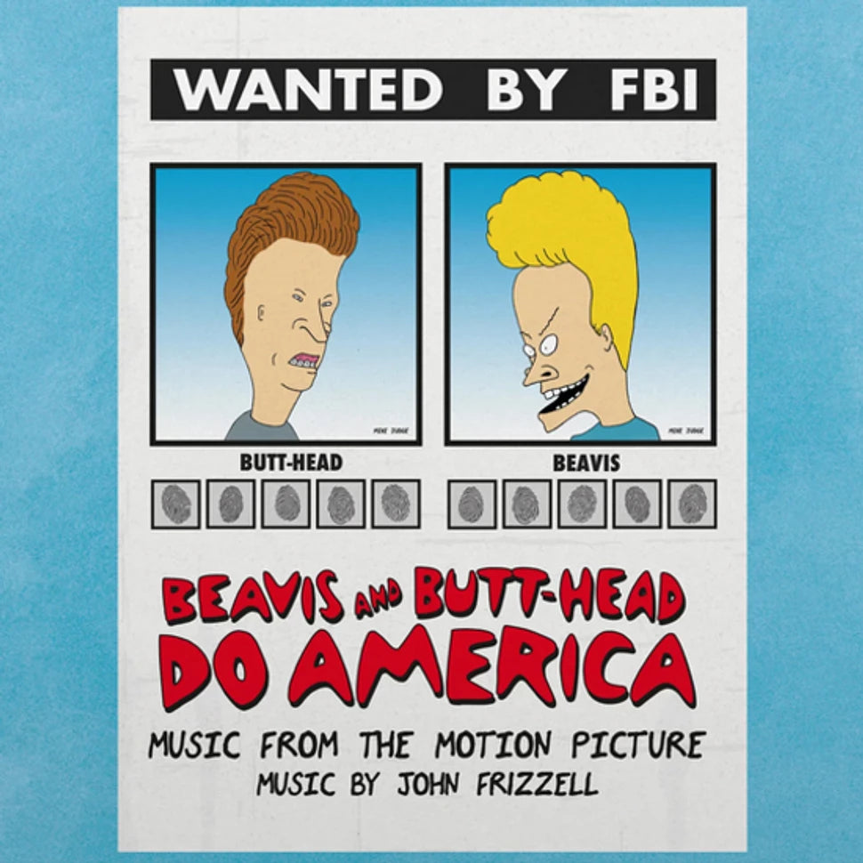 JOHN FRIZZELL - BEAVIS AND BUTT-HEAD DO AMERICA Vinyl LP