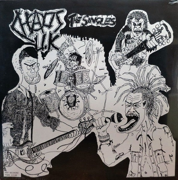 CHAOS U.K. - TOTAL CHAOS - THE SINGLES