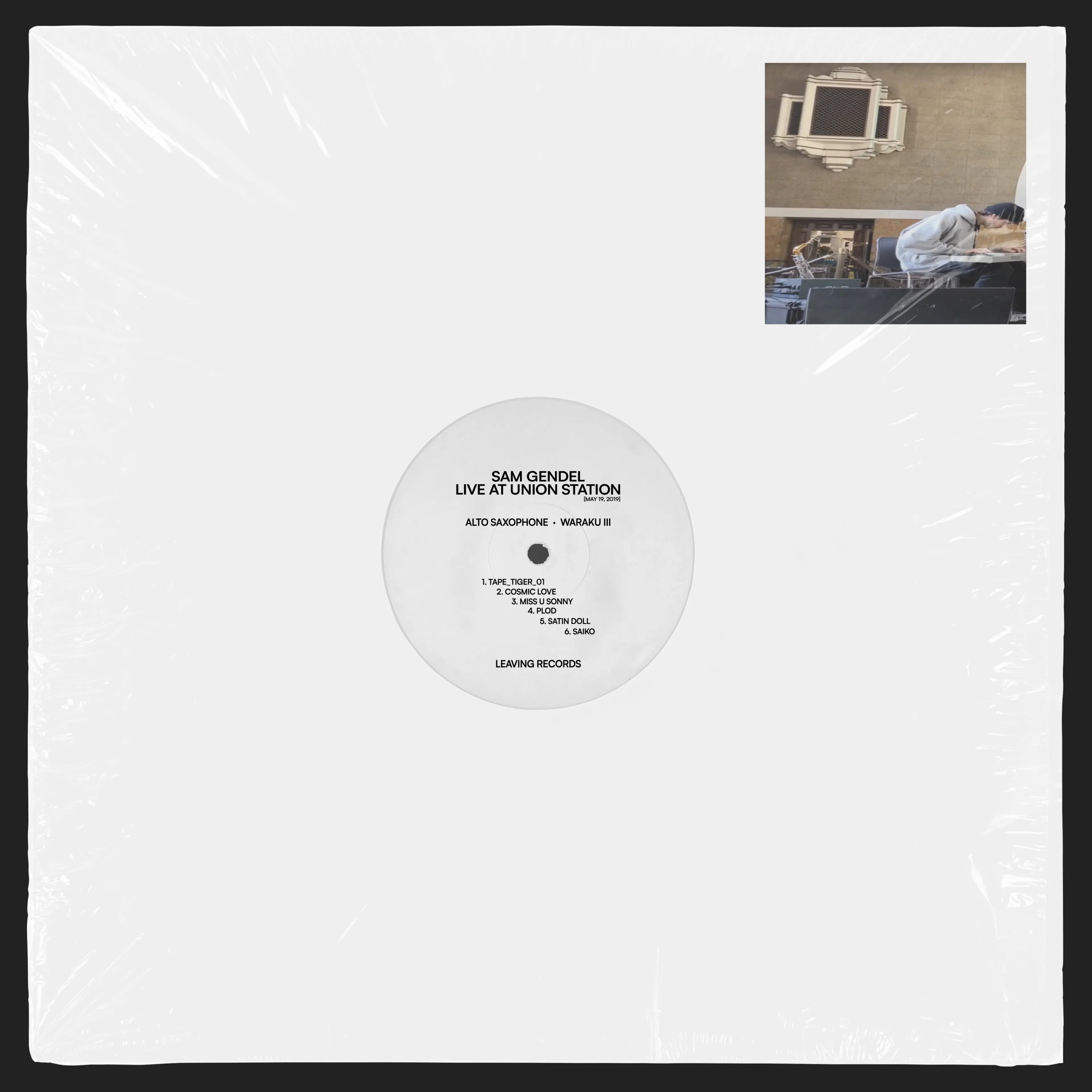 SAM GENDEL - LIVE AT UNION STATION – Going Underground Records