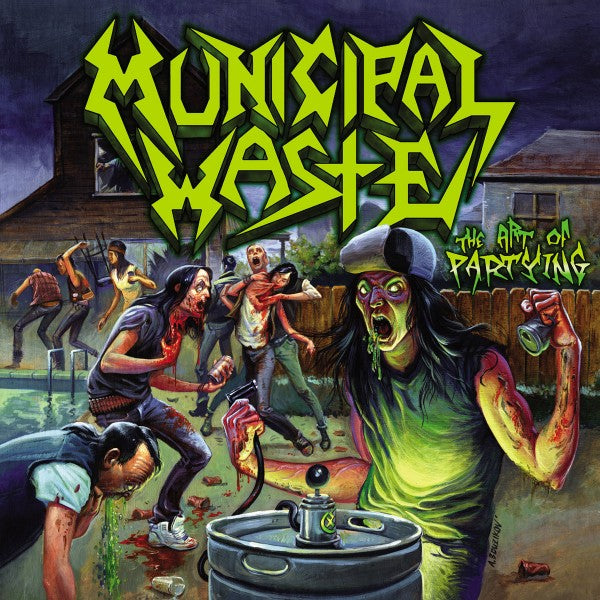 MUNICIPAL WASTE - THE ART OF PARTYING Vinyl LP