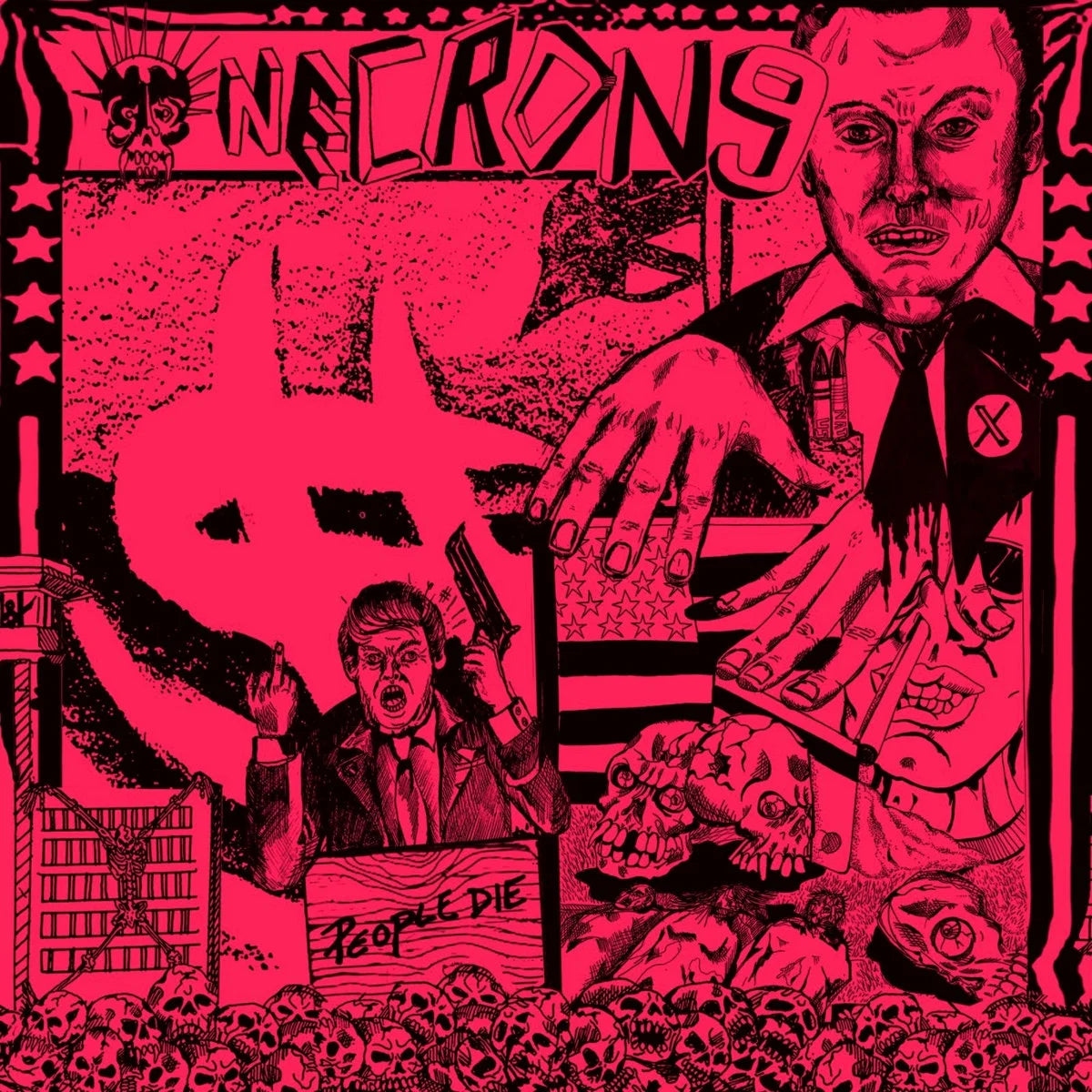 NECRON 9 - PEOPLE DIE Vinyl 12" EP