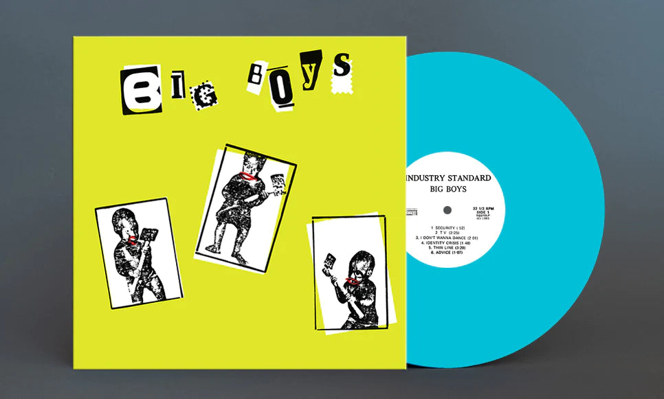 BIG BOYS - WHERE'S MY TOWEL / INDUSTRY STANDARD Vinyl LP