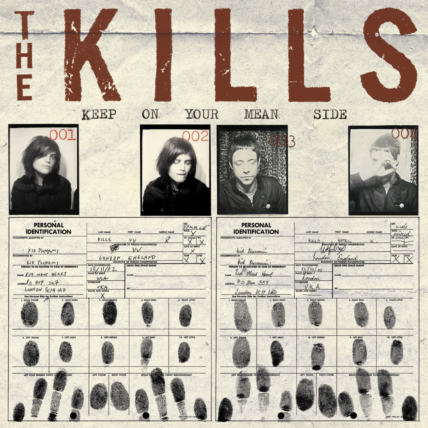 KILLS - KEEP ON YOUR MEAN SIDE Vinyl LP