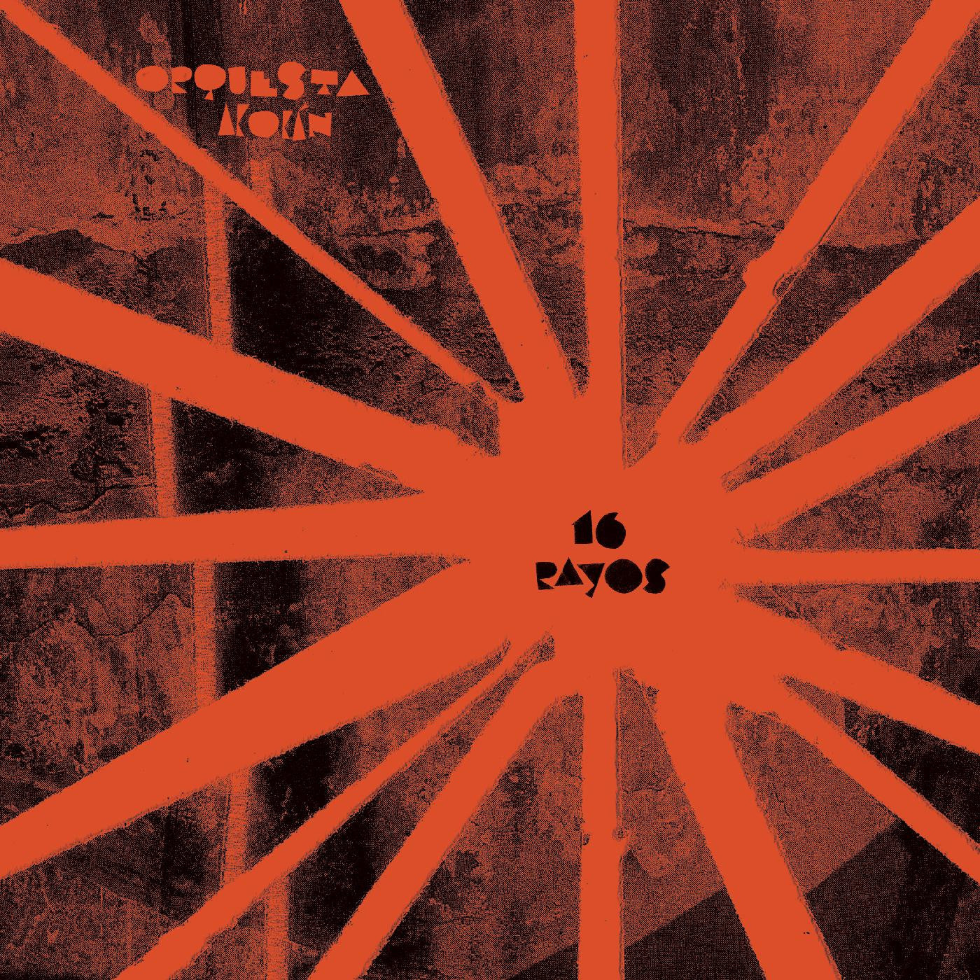 ORQUESTA AKOKAN - 16 RAYOS (Canary Swirl Vinyl) LP
