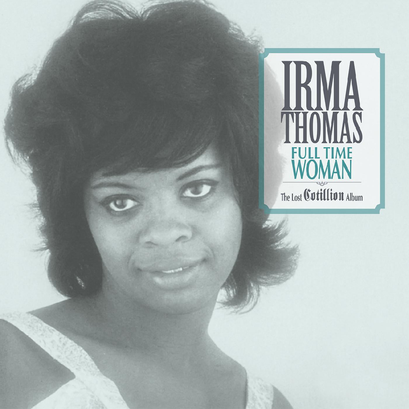 IRMA THOMAS - FULL TIME WOMAN (Blue Vinyl) LP