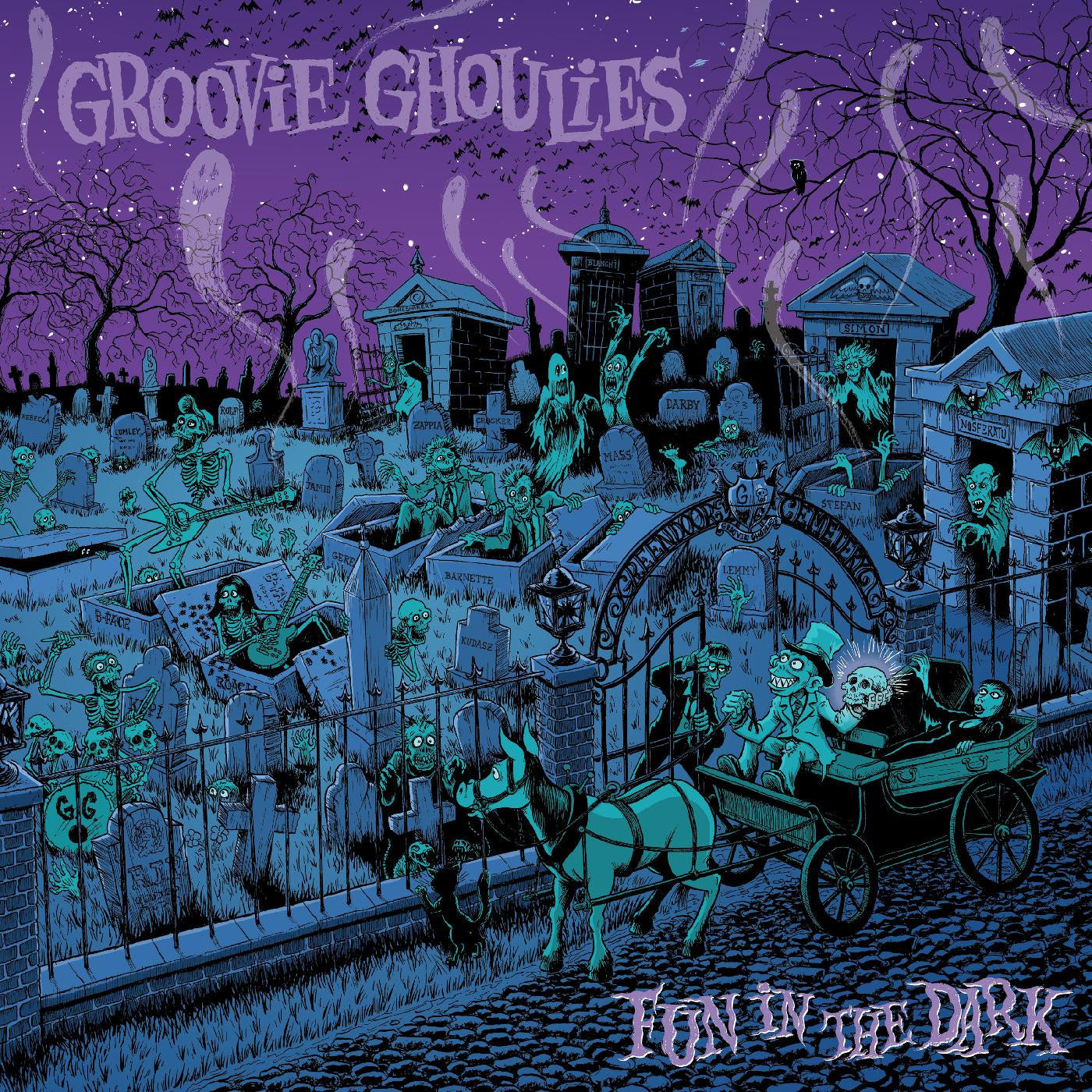 GROOVIE GHOULIES - FUN IN THE DARK Colored Vinyl LP