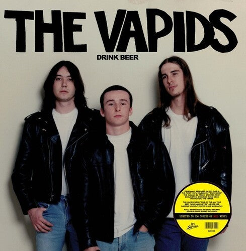 VAPIDS, THE - DRINK BEER (Red Vinyl) LP
