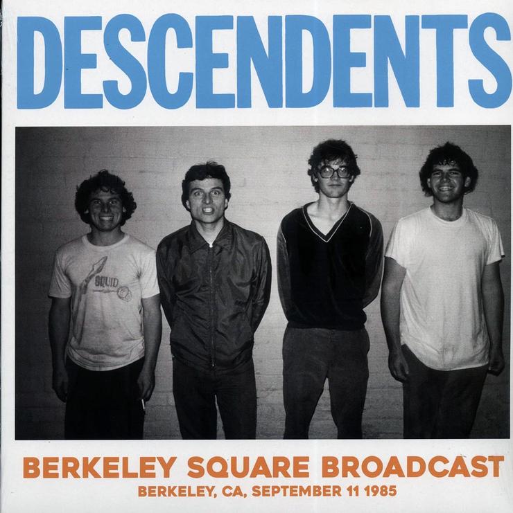 DESCENDENTS - BERRKELEY SQUARE BROADCAST 1985 Vinyl LP