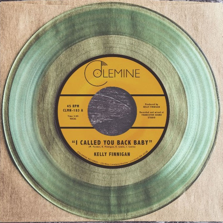KELLY FINNIGAN - I CALL YOU BACK BABY (CLEAR) 7"