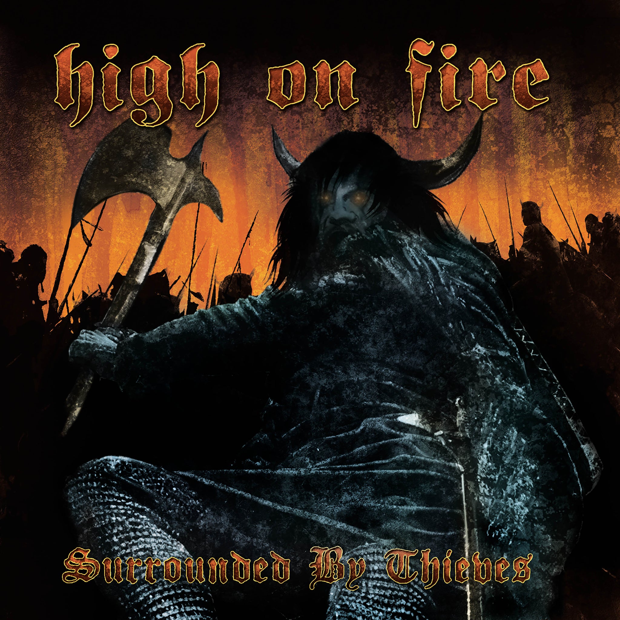 HIGH ON FIRE - SURROUNDED BY THIEVES (Sea Blue Vinyl) 2xLP