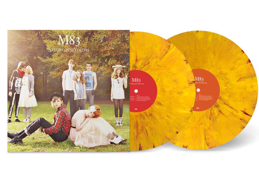 M83 - SATURDAYS = YOUTH (Colored Vinyl) LP