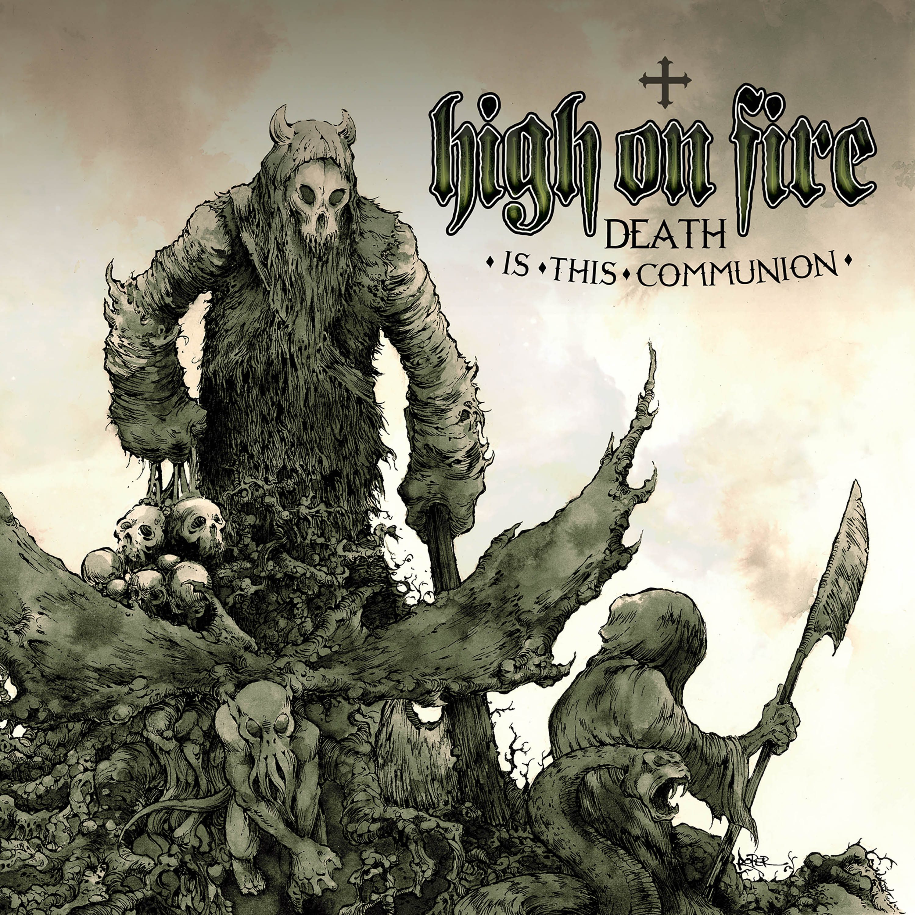 HIGH ON FIRE - DEATH IS THIS COMMUNION Vinyl 2xLP