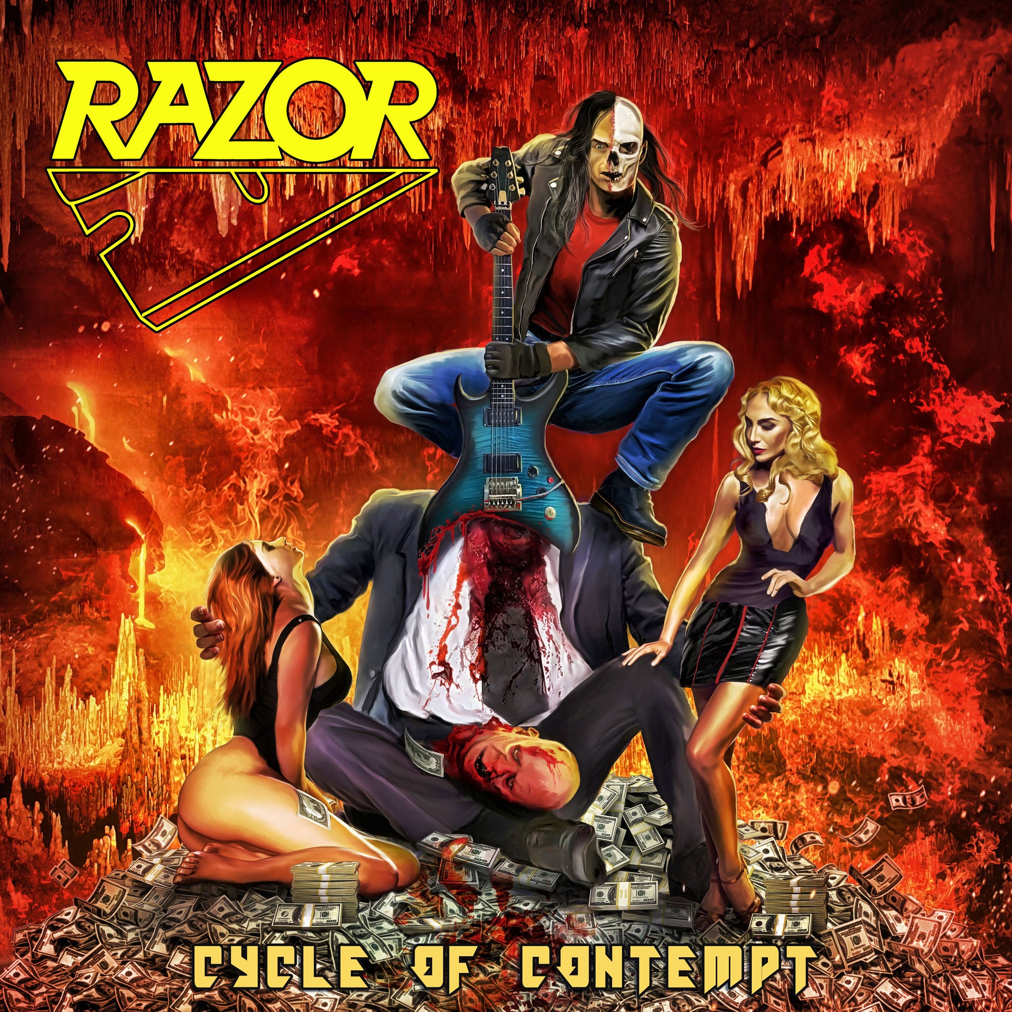 RAZOR - CYCLE OF CONTEMPT Vinyl LP