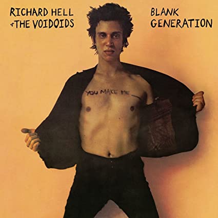 RICHARD HELL & THE VOIDOIDS - BLANK GENERATION (Blue Vinyl) LP