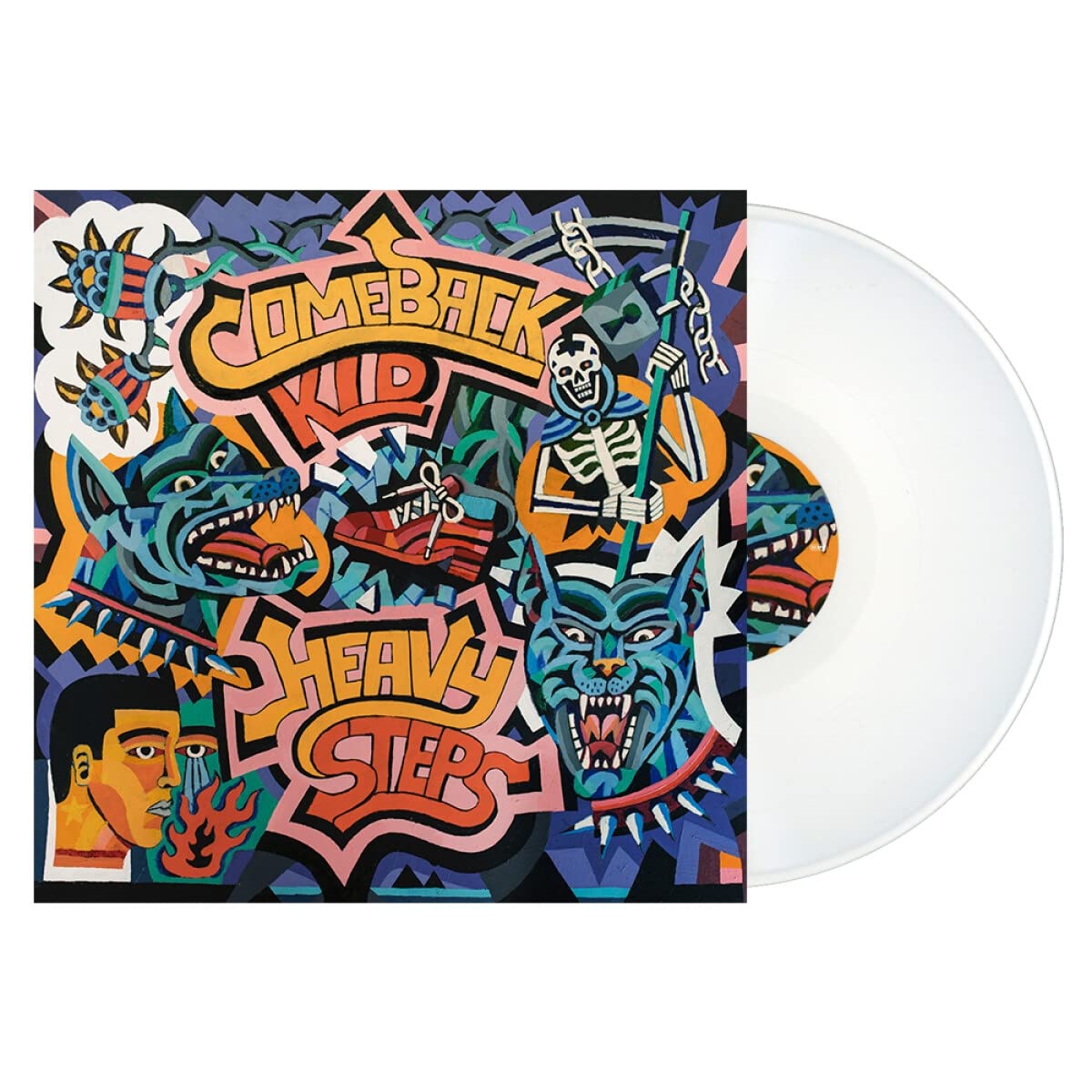 COMEBACK KID - HEAVY STEPS (White Vinyl) LP