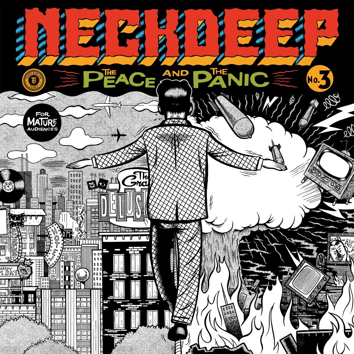 NECK DEEP - THE PEACE AND THE PANIC Vinyl LP