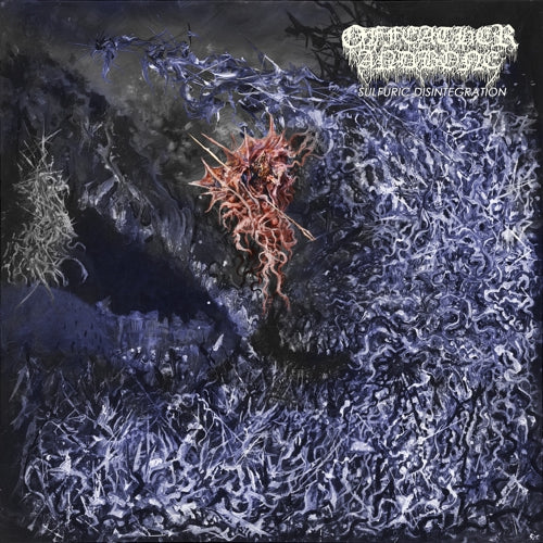 OF FEATHER & BONE - SULFURIC DISINTEGRATION (Red Vinyl) LP