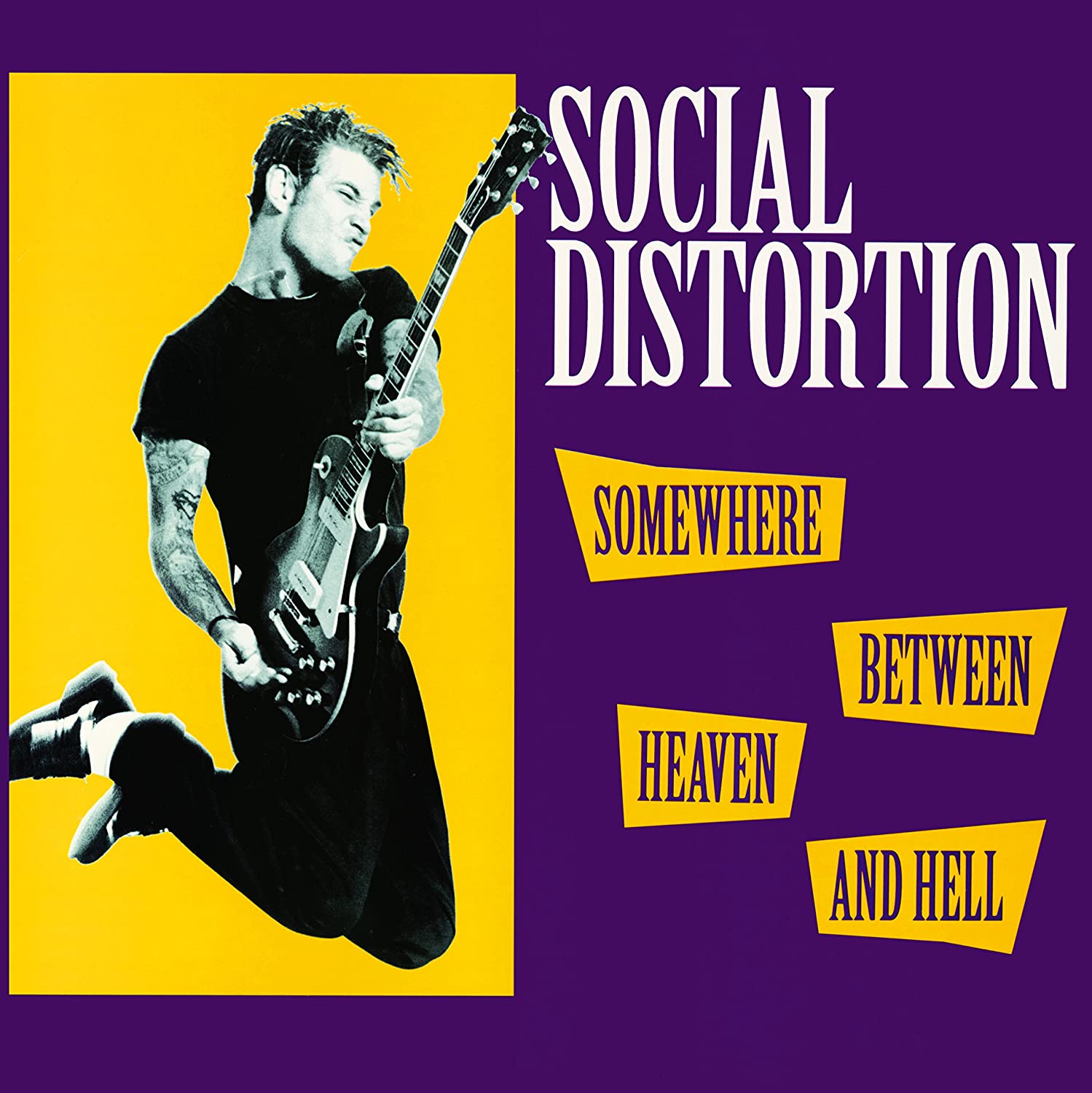 SOCIAL DISTORTION - SOMEWHERE BETWEEN HEAVEN AND HELL Vinyl LP