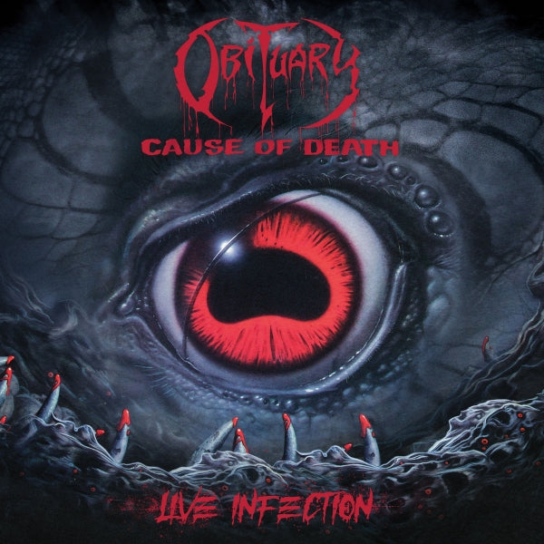 OBITUARY - CAUSE OF INFECTION (LIVE INFECTION) Red Vinyl LP