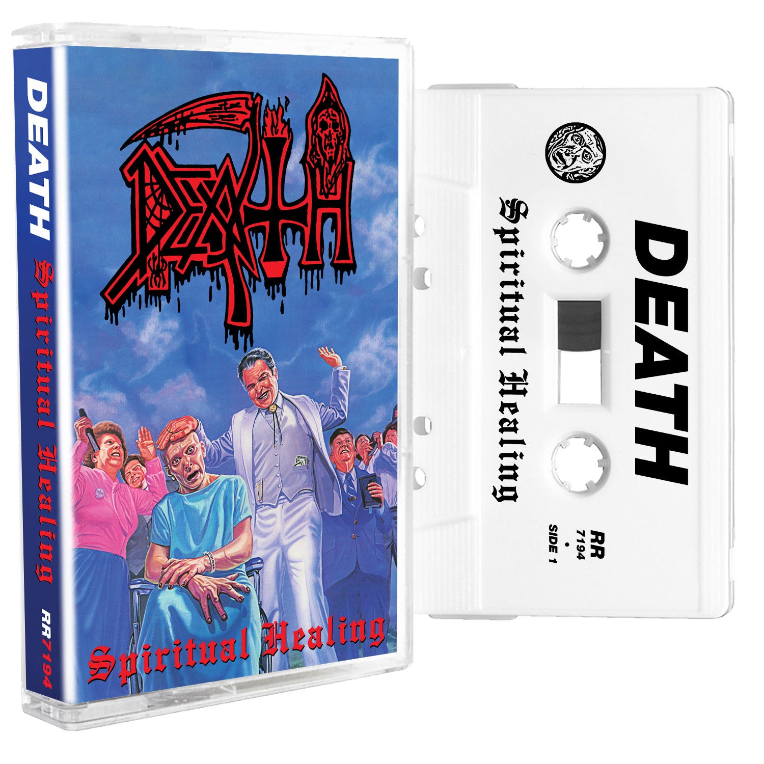 DEATH - SPIRITUAL HEALING Cassette Tape