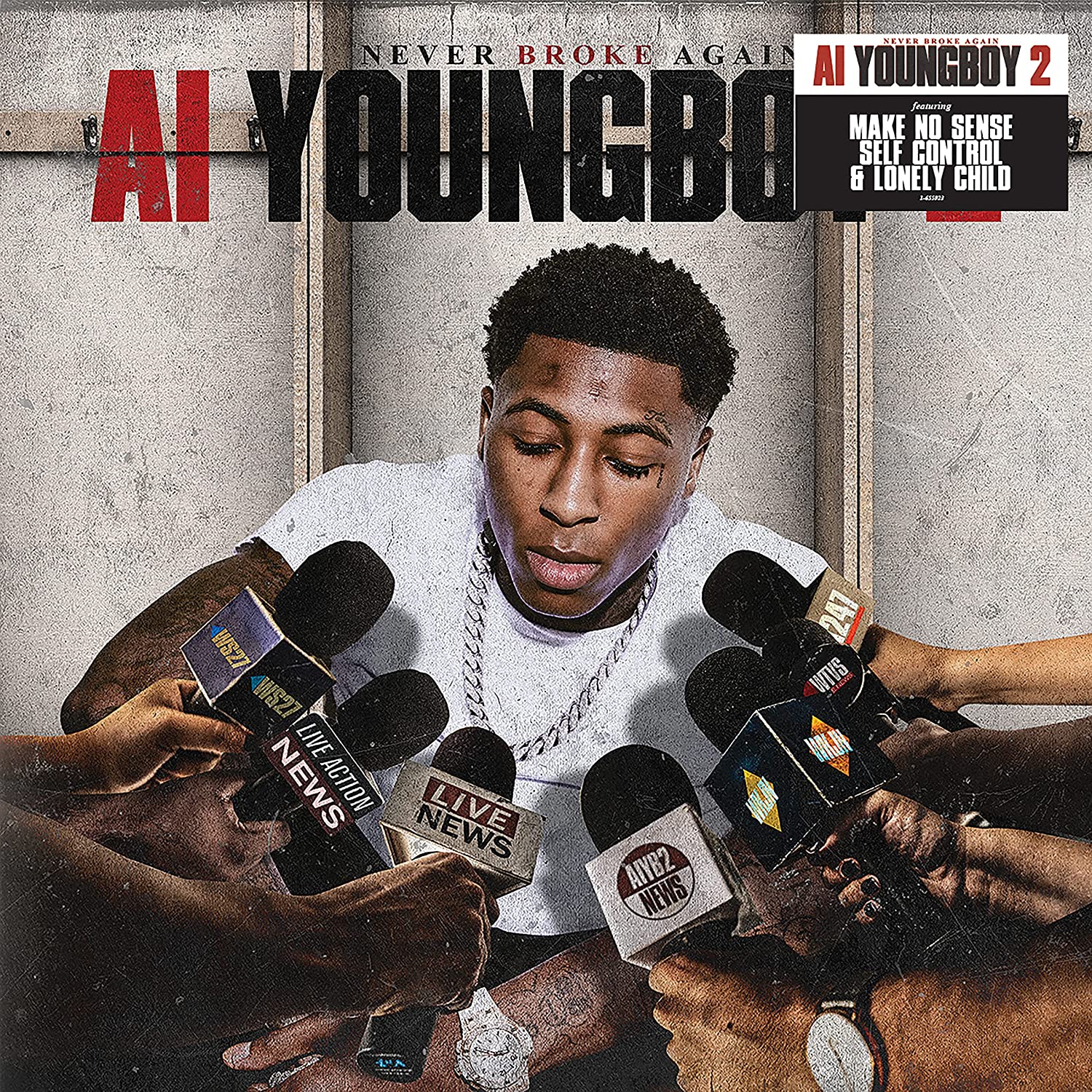 NEVER BROKE AGAIN YOUNGBOY - AI YOUNGBOY 2 Vinyl LP