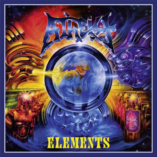 ATHEIST - ELEMENTS (Blue/White/Black Vinyl) LP