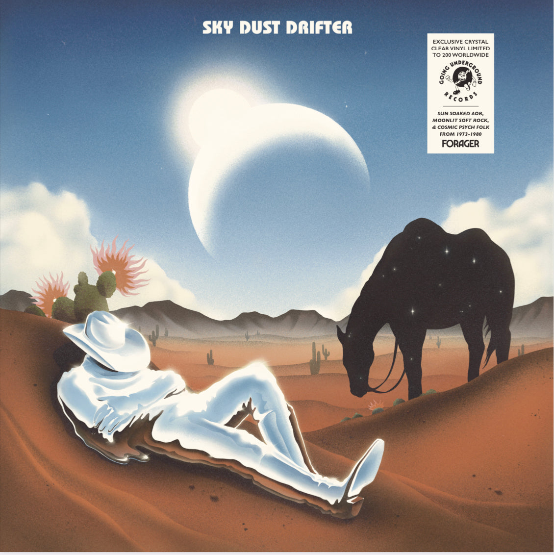 VARIOUS ARTISTS - SKY DUST DRIFTER Clear Vinyl LP