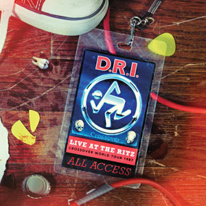 D.R.I. - LIVE AT THE RITZ Vinyl LP