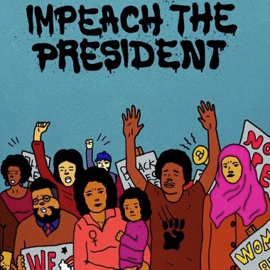 SURE FIRE SOUL ENSEMBLE Ft. KELLY FINNAGIN - IMPEACH THE PRESIDENT Vinyl 7"