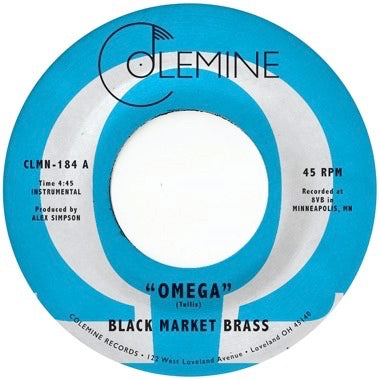 BLACK MARKET BRASS - OMEGA (Green Vinyl) 7"