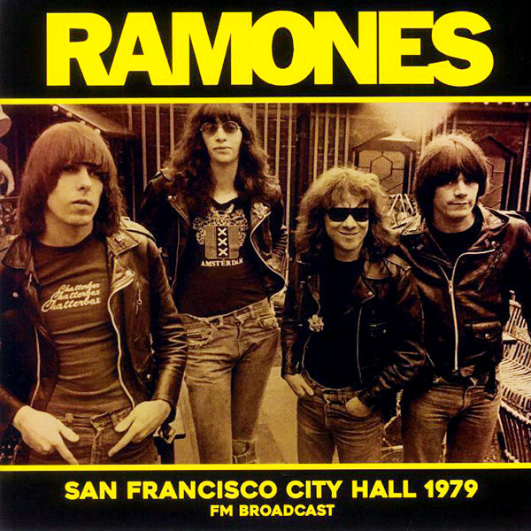 RAMONES - SAN FRANCISCO CITY HALL 1979 Vinyl LP
