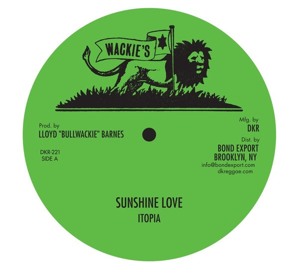 ITOPIA - SUNSHINE LOVE Vinyl 12"
