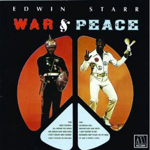 EDWIN STARR - WAR & PEACE (Orange Vinyl) LP