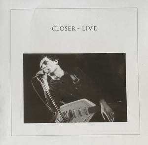 JOY DIVISION - CLOSER LIVE Vinyl LP