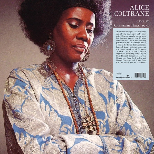 ALICE COLTRANE - LIVE AT CARNEGIE HALL, 1971 Vinyl LP