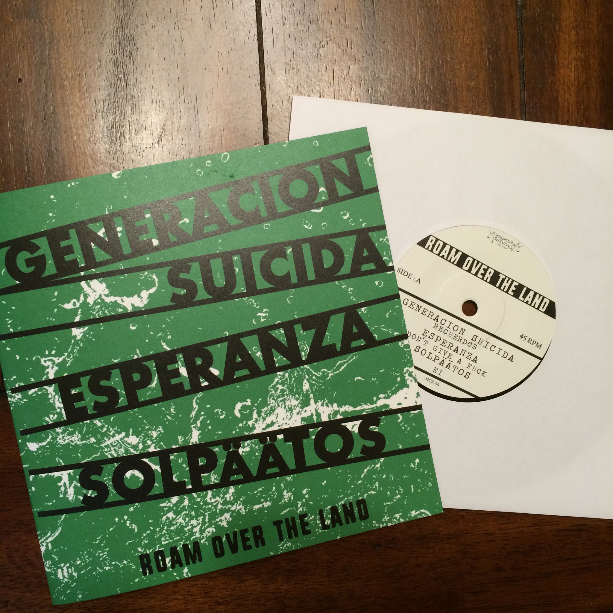 GENERACION SUICIDA / ESPERANZA / SOLPAATOS - JAPAN TOUR 7" EP