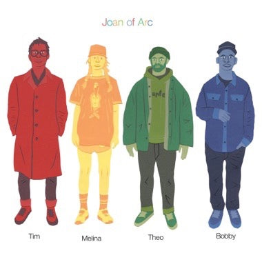 JOAN OF ARC - TIM MELINA THEO BOBBY (Blue Vinyl) LP