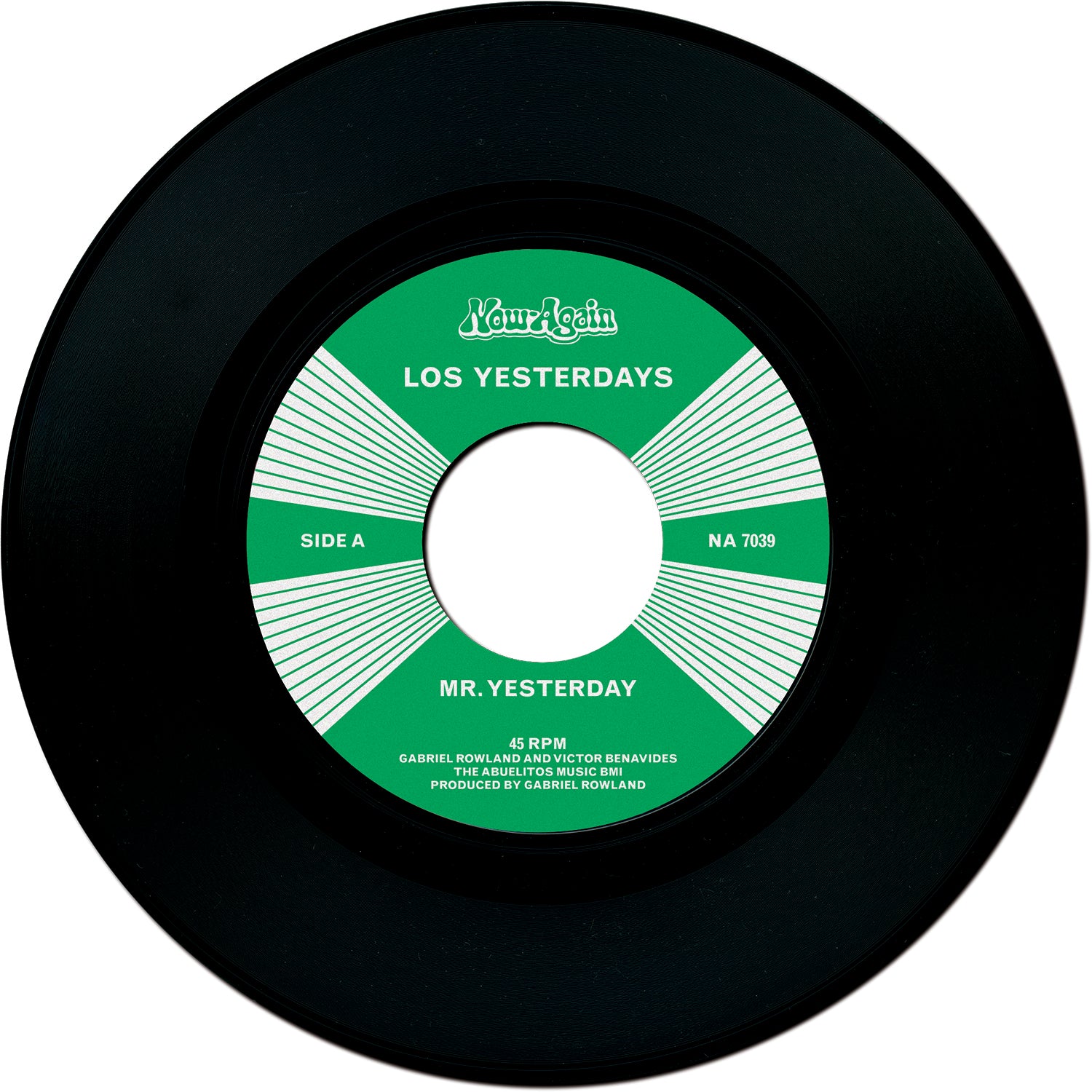 LOS YESTERDAYS - MR. YESTERDAY Vinyl 7"