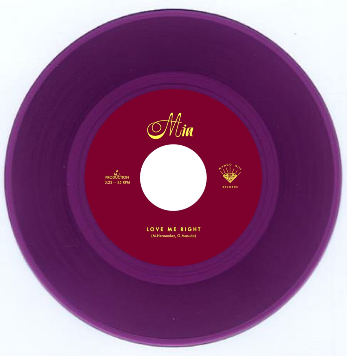 MIA - CREATURES OF THE NIGHT Purple Vinyl 7"