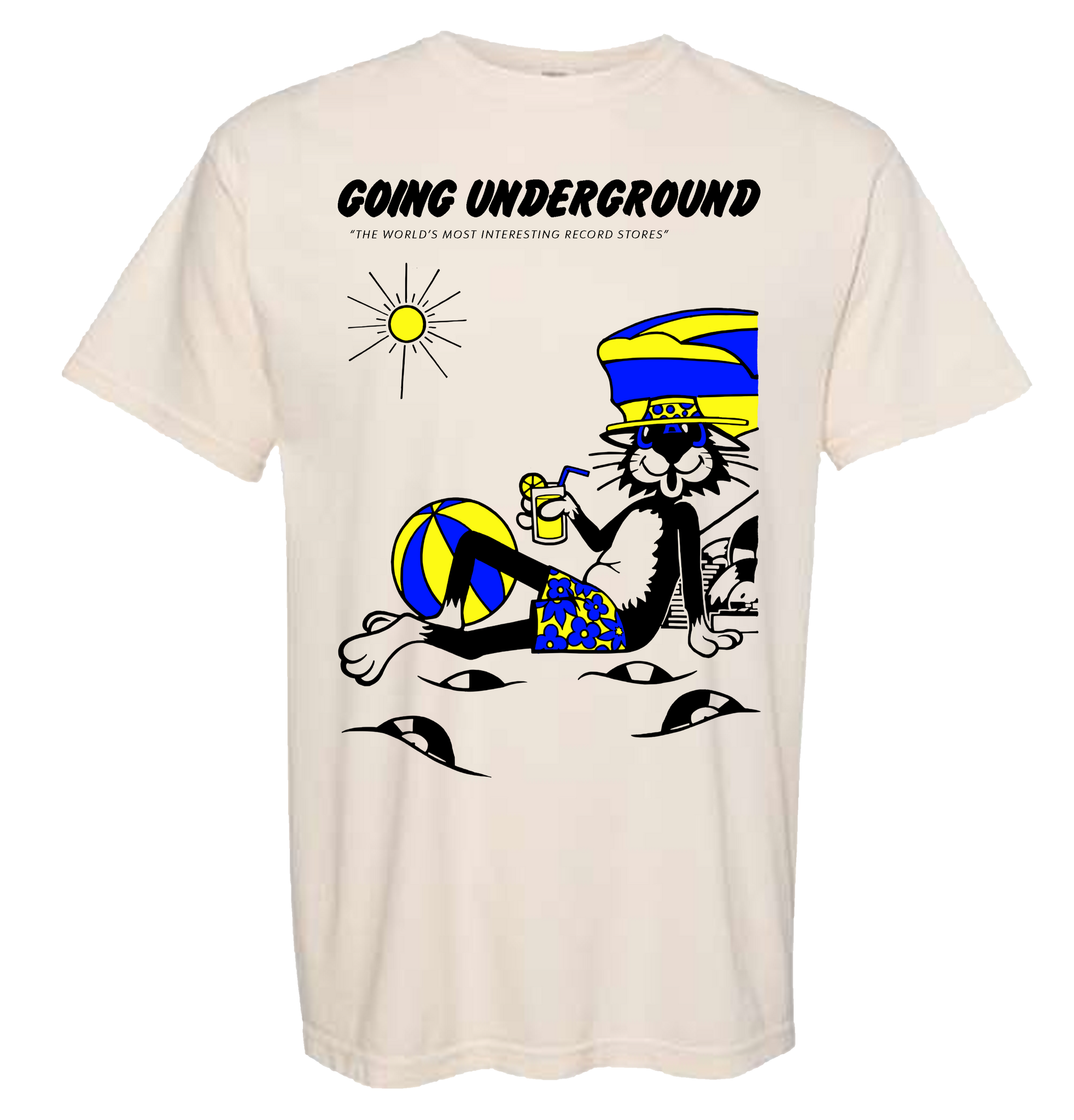 GOING UNDERGROUND - "WORLD'S MOST INTERESTING RECORD STORES" Shirt