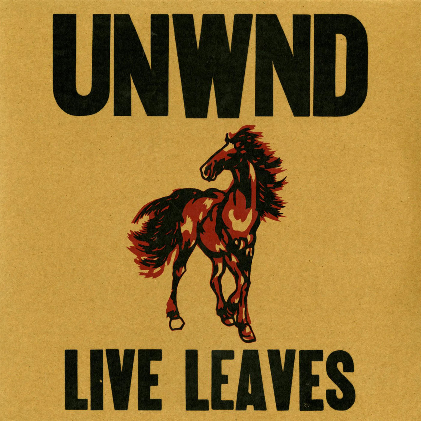 UNWOUND - LIVE LEAVES (10 YEAR ANNIVERSARY EDITION) Vinyl 2xLP