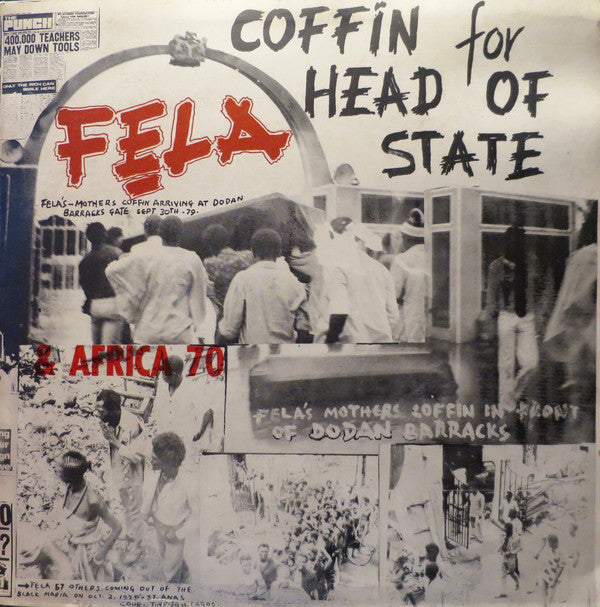 FELA KUTI - COFFIN FOR HEAD OF STATE Vinyl LP