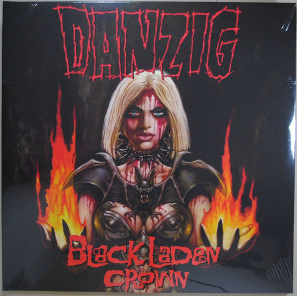DANZIG - BLACK LADEN CROWN LP