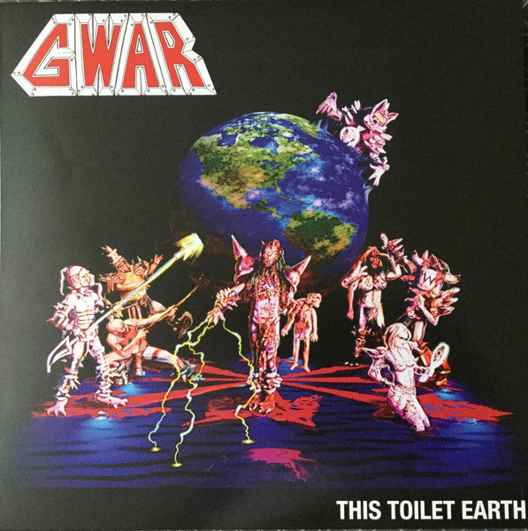 GWAR - THIS TOILET EARTH Vinyl LP
