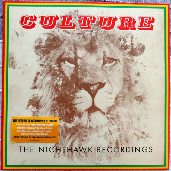 CULTURE - NIGHTHAWK RECORDINGS LP