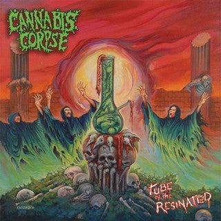 CANNABIS CORPSE - TUBE OF THE RESINATED (Neon Orange Vinyl) LP
