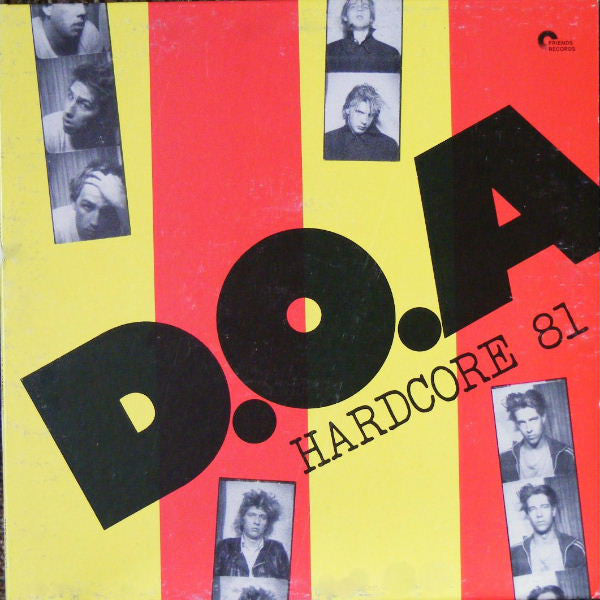 D.O.A - HARDCORE 81 Vinyl LP